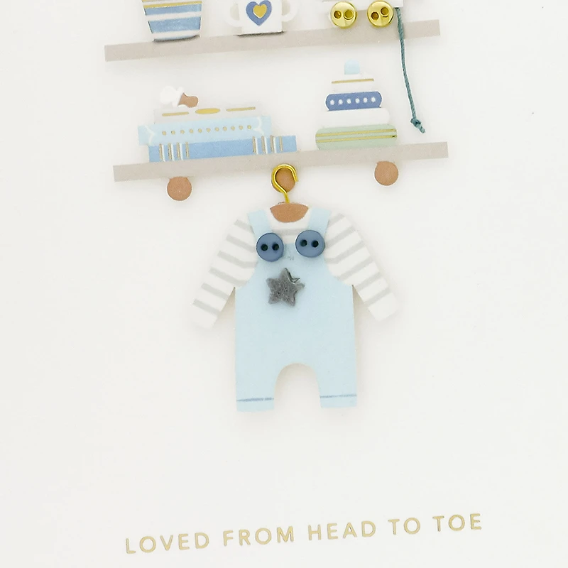 Loved from Head to Toe New Baby Boy Card for only USD 8.59 | Hallmark