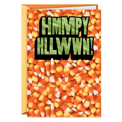 Mouth Full of Candy Funny Halloween Card for only USD 2.99 | Hallmark