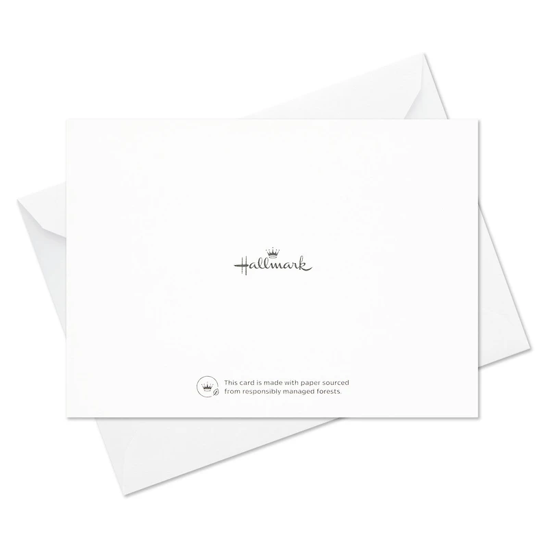 Ivory Floral Flat Note Cards in Caddy, Box of 40 for only USD 10.99 | Hallmark