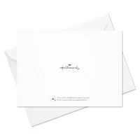 Ivory Floral Flat Note Cards in Caddy, Box of 40 for only USD 10.99 | Hallmark