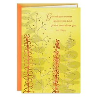 In God's Hands and In My Prayers Religious Encouragement Card for only USD 3.59 | Hallmark