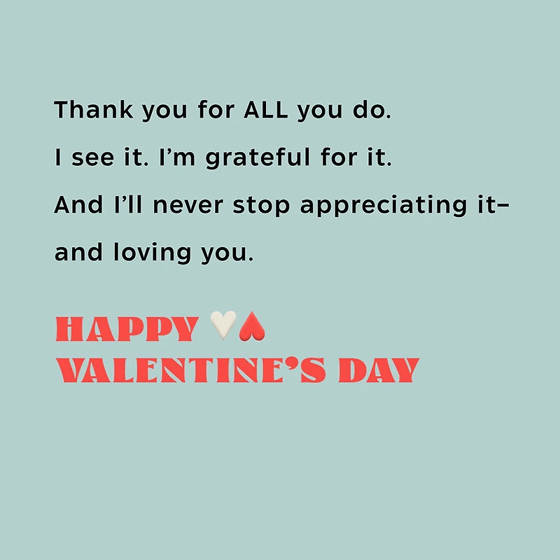 Your Love Goes the Extra Mile Valentine's Day Card for Husband for only USD 6.99 | Hallmark