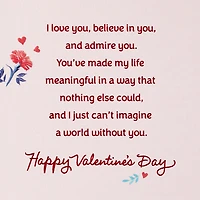 Can't Imagine a World Without You Valentine's Day Card for Daughter for only USD 6.99 | Hallmark