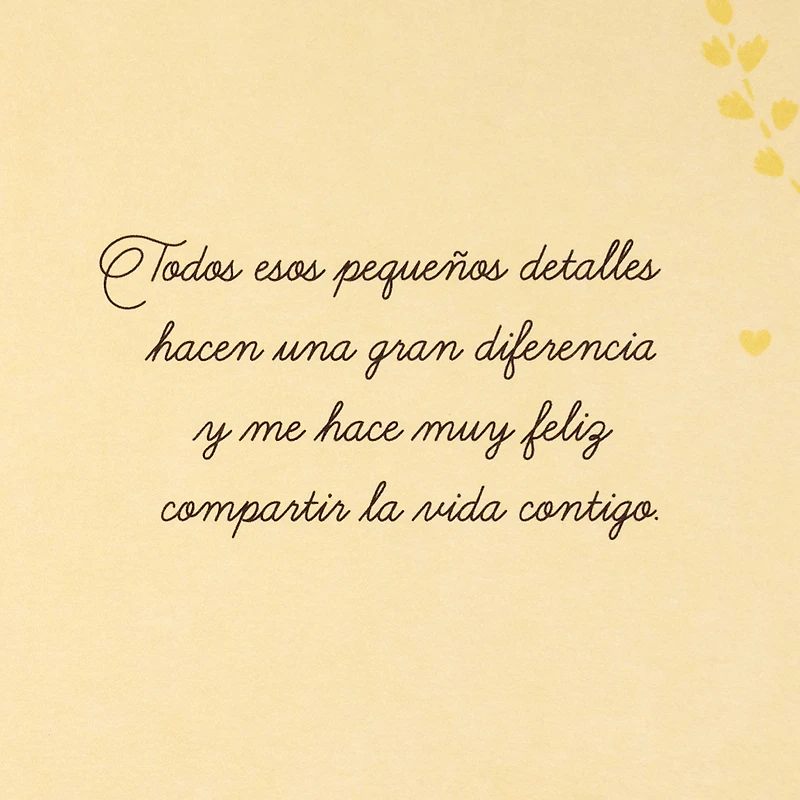 I Like the Little Things Spanish-Language Love Card for only USD 5.59 | Hallmark
