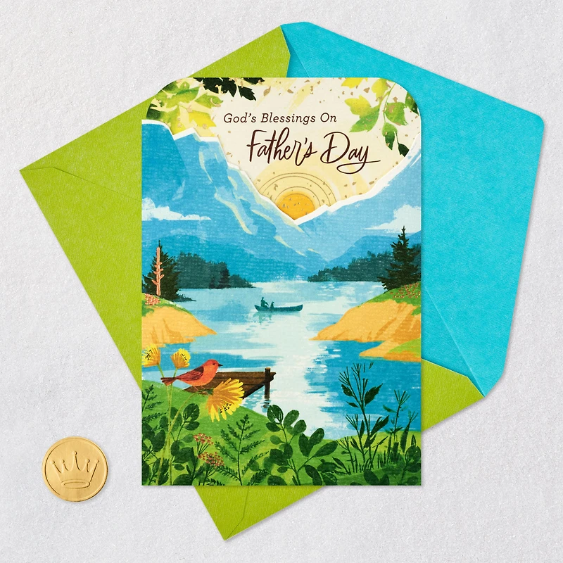 God's Blessings Religious Father's Day Card for only USD 5.99 | Hallmark