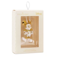 Disney Mickey Mouse White and Gold Ceramic Hallmark Ornament for only USD 28.99 | Hallmark