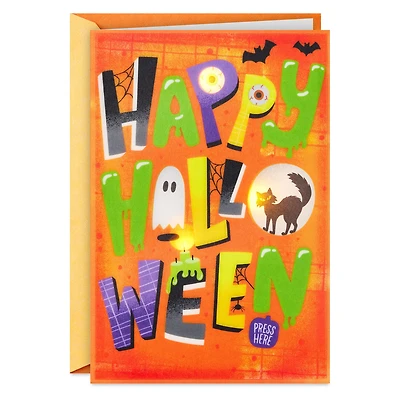 Frightfully Fun Musical Halloween Card with Light for only USD 8.99 | Hallmark