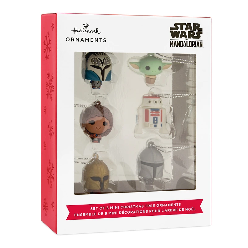 Mini Star Wars: The Mandalorian™ Shatterproof Hallmark Ornaments, Set of 6 for only USD 14.99 | Hallmark