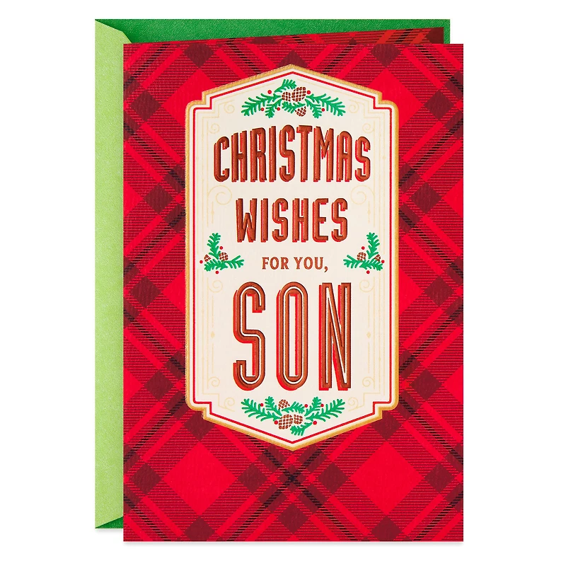 Special Wishes for You Christmas Card for Son for only USD 5.99 | Hallmark