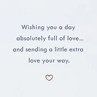 Wishing You A Day Full of Love Anniversary Card for Couple for only USD 6.99 | Hallmark