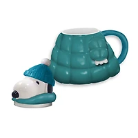 ICUP Peanuts Snoopy Puffer Jacket Ceramic Mug With Lid, 16 oz. for only USD 24.99 | Hallmark