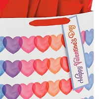 15.5" Pastel Hearts X-Large Valentine's Day Gift Bag With Tissue Paper for only USD 7.49 | Hallmark