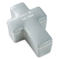Confirmation Cross-Shaped Lidded Trinket Dish for only USD 29.99 | Hallmark