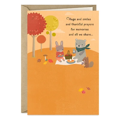 Hugs, Smiles and Thankful Prayers Thanksgiving Card for only USD 2.00 | Hallmark