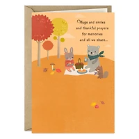 Hugs, Smiles and Thankful Prayers Thanksgiving Card for only USD 2.00 | Hallmark