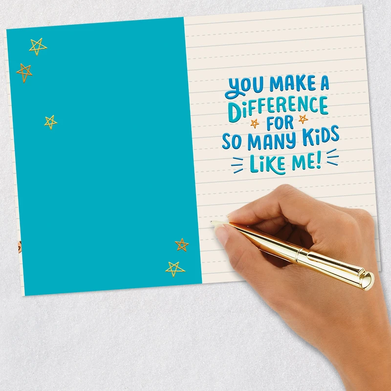 You Make School Great Thank You Card From Kids for only USD 2.99 | Hallmark