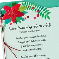 Your Friendship Is Such a Gift Christmas Card for Friend for only USD 4.99 | Hallmark