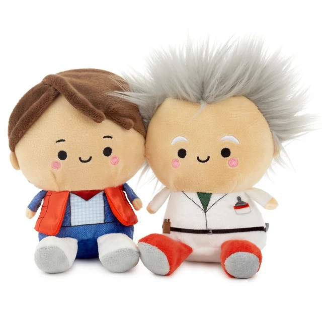 Better Together Back to the Future Doc and Marty McFly Magnetic Plush Pair, 5.5" H for only USD 24.99 | Hallmark