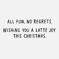A Latte Joy Funny Money Holder Christmas Card for only USD 2.99 | Hallmark