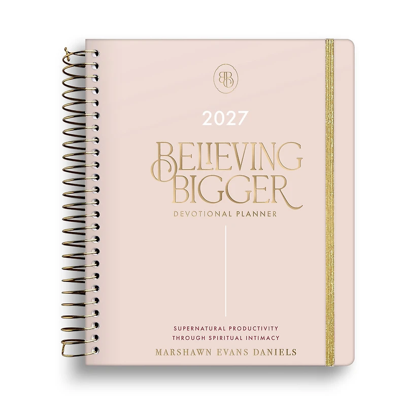 Marshawn Evans Daniels Believing Bigger 18-Month Devotional Planner for '26-'27 for only USD 39.99 | Hallmark