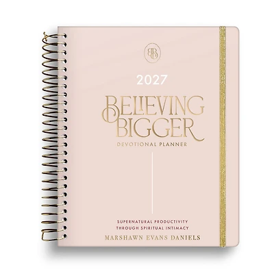 Marshawn Evans Daniels Believing Bigger 18-Month Devotional Planner for '26-'27 for only USD 39.99 | Hallmark