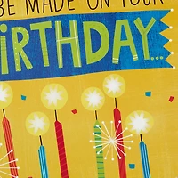 16" Make a Fuss Cake Pop-Up Jumbo Birthday Card for only USD 14.99 | Hallmark