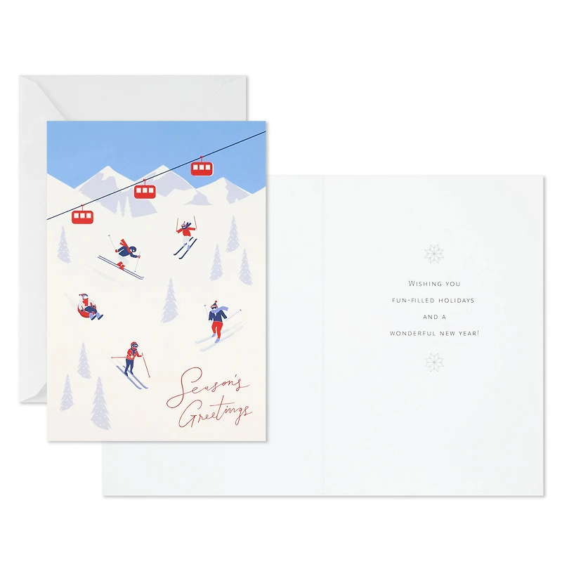 Alpine Ski Slopes Boxed Christmas Cards, Pack of 16 for only USD 9.99 | Hallmark
