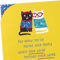 My Kind of Weirdo Friendship Card for only USD 4.29 | Hallmark
