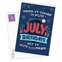 July Hits It Out of the Park Custom Birthday Card for only USD 4.99 | Hallmark