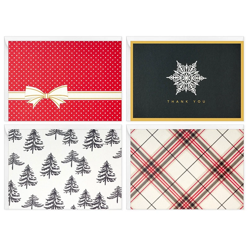 Festive Blank Assorted Boxed Holiday Note Cards, Pack of 24 for only USD 15.99 | Hallmark