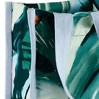 Lacey Chabert Collection Green Floral Fabric Wine Tote for only USD 14.99 | Hallmark