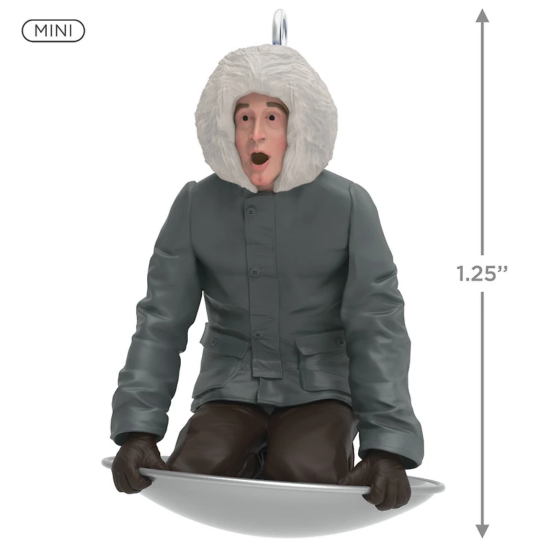 Mini National Lampoon's Christmas Vacation™ Sledding Clark Ornament, 1.25" for only USD 13.99 | Hallmark
