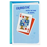 You're the King of Hearts Birthday Card for Grandson for only USD 6.99 | Hallmark