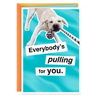 Everybody's Pulling for You Good Luck Card for only USD 4.49 | Hallmark