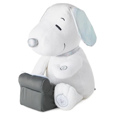 Peanuts® 75th Anniversary Snoopy With Typewriter Musical Plush With Motion, 10" for only USD 39.99 | Hallmark