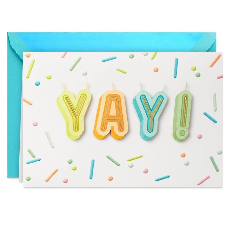 Yay Birthday Card for Kids for only USD 7.59 | Hallmark