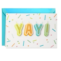 Yay Birthday Card for Kids for only USD 7.59 | Hallmark