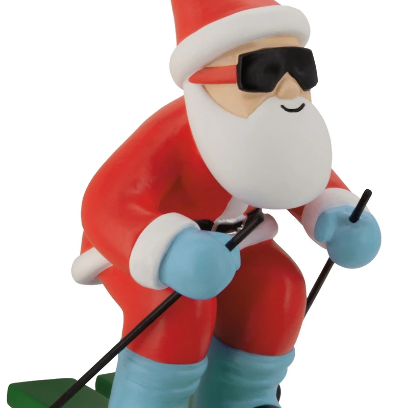 Skiing Santa Hallmark Ornament for only USD 14.99 | Hallmark