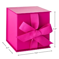 4.2" Solid Hot Pink Small Square Gift Box for only USD 4.99 | Hallmark