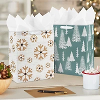 13" Classic Winter 3-Pack Assortment Large Gift Bags for only USD 8.99 | Hallmark