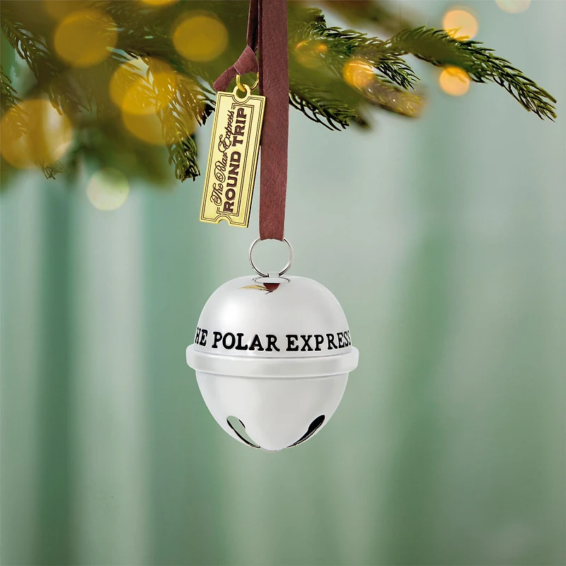 The Polar Express™ Santa's Sleigh Bell 2026 Metal Ornament for only USD 23.99 | Hallmark