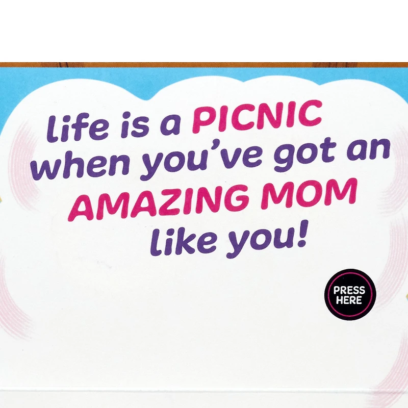 Life's a Picnic Funny Pop-Up Mother's Day Card for Mom With Sound and Light for only USD 9.99 | Hallmark