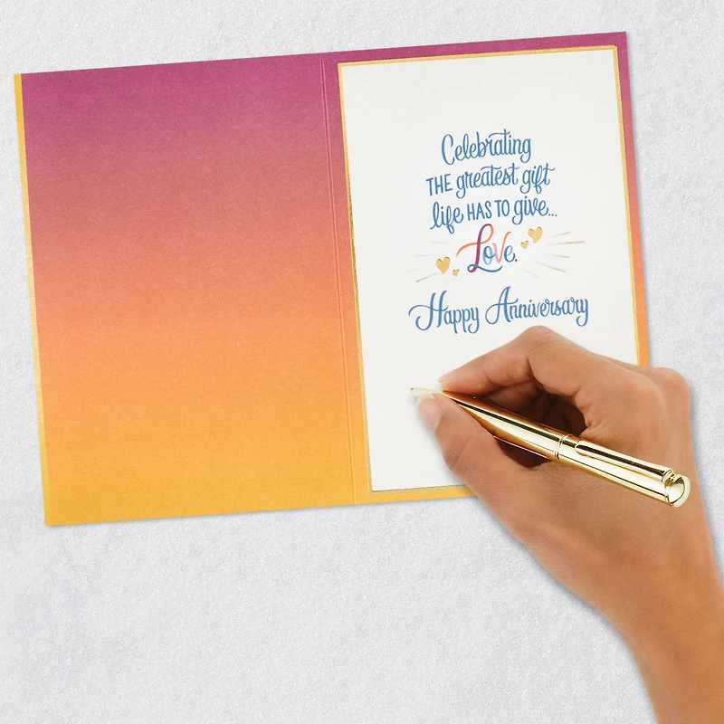 Love Is the Greatest Gift Anniversary Card for only USD 4.99 | Hallmark