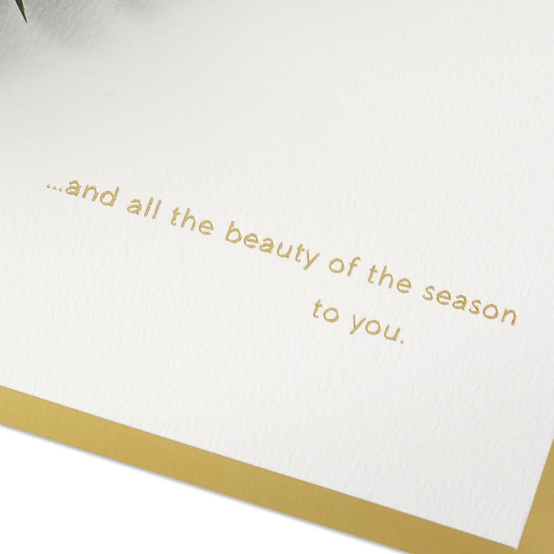 All the Joy Flower Bouquet 3D Pop-Up Holiday Card for only USD 12.99 | Hallmark