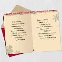 Baby, You're My Everything Romantic Christmas Card for only USD 6.59 | Hallmark