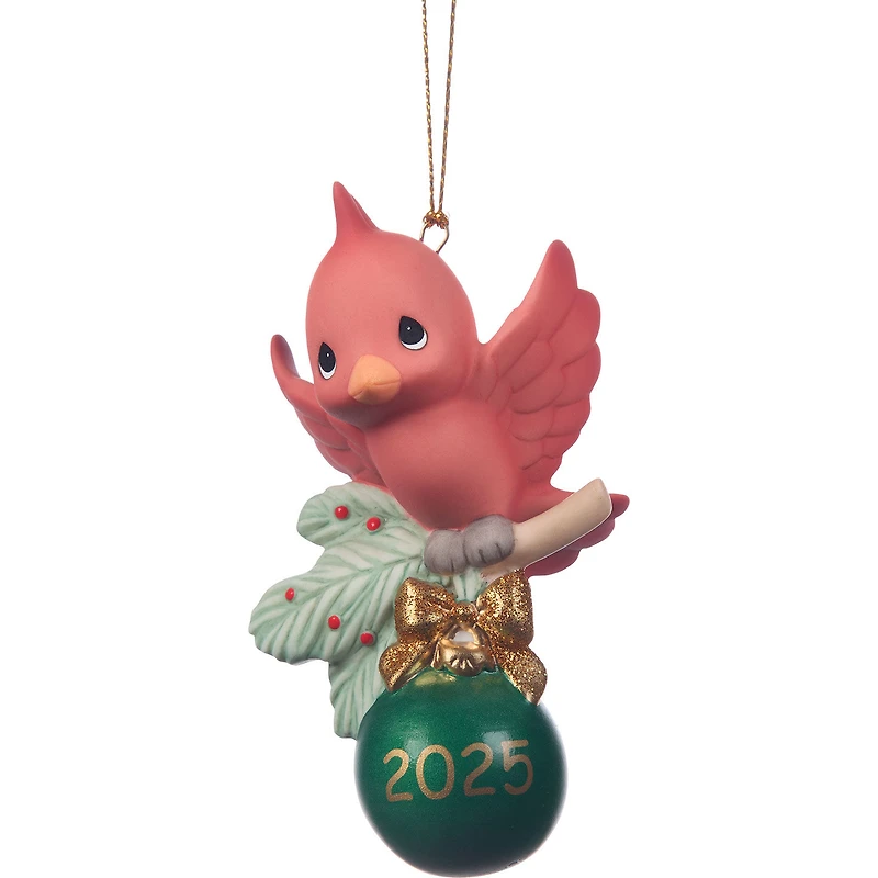 Precious Moments Bringing Joy to the Season 2025 Cardinal Ornament, 3.7" for only USD 39.99 | Hallmark
