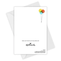 Celebrating You Modern Balloons Custom Birthday Card for only USD 4.99 | Hallmark