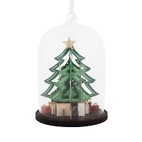 Signature Christmas Tree Cloche Glass and Paper Hallmark Ornament for only USD 28.99 | Hallmark