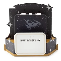 Star Wars: The Mandalorian™ Best Dad in the Galaxy Musical 3D Pop-Up Father's Day Card With Light for only USD 10.99 | Hallmark