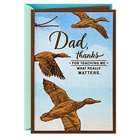 Thanks for Teaching Me Father's Day Card for Dad for only USD 6.99 | Hallmark